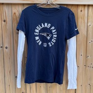 NFL Nike New England Patriots Long Sleeve Tee M